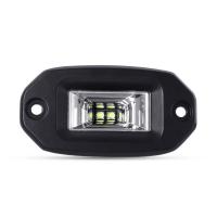 Fuleem 20W 40W Flush Mount LED Pods Flood Work Light Bar 6500K Waterproof Led Work bar For Offroad Backup pickup Car motor