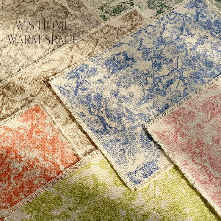 Cotton Linen Placemat Washable for Dining Table No Slide Heat Resistant