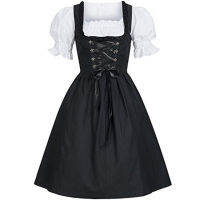 Women39ขนาดพิเศษ Xxxxl Xxxxxl ชุดเดรส Dirndl ของเยอรมันสไตล์เบียร์บาวาเรียนดั้งเดิมงานคาร์นิวัลเทศกาลเครื่องแต่งกายสำหรับวันฮาโลวีน