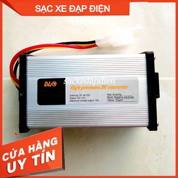 Bộ đổi nguồn 12V cho xe điện  Chuyển đổi điện áp các dòng xe điện 36V72V  về 12V  Shopee Việt Nam