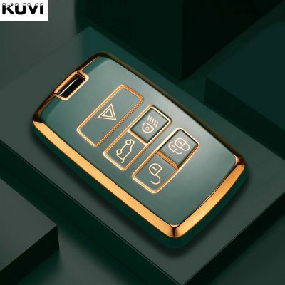 [HOT CPPPPZLQHEN 561] แฟชั่น TPU รถ Remote Key Case Shell Fob สำหรับ Land Rover Range Rover Evoque Discovery Sport Velar สำหรับ Jaguar XE E PACE XF