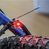 ▲ Bicycle V Brake Light Rear Tail Light Mini Switch Brake Light Smart LED Brake Light Driving Tail Light Bike Accessories