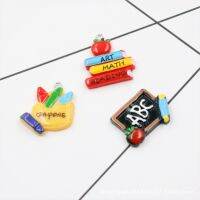 【YD】 10pcs/pack blackboard book pen Class Resin Charms  Pendant Earring Fashion Jewelry Accessories