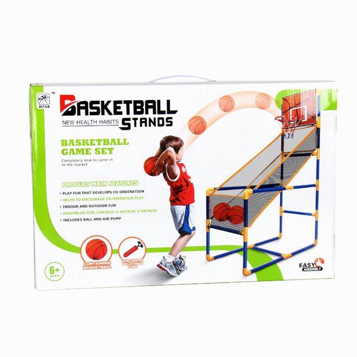 Basketball Hoop Stand Adjustable Height Mini Indoor Basketball Goal Toy