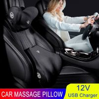 Car Headrest Lumbar Seat Chair Seat Lumbar Pillow Cushion Pillow Pain Relief Travel Car Interior Accessories For Car Lovers Gift