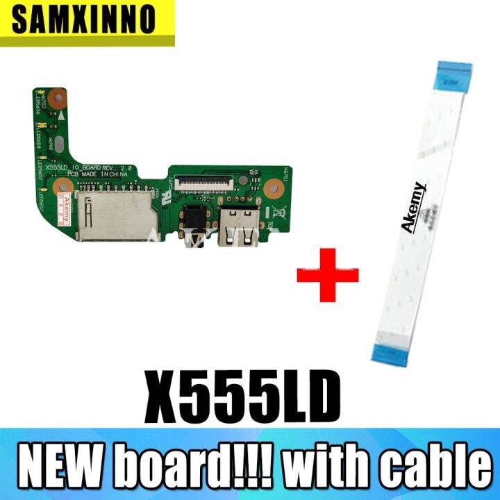 IO Board Asus X555 X555L X555LD X555LD_IO USB AUDIO CARD READER BOARD REV:2.0 MB 100% Tested - Foto 8