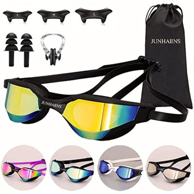 Goggles GlassesProfessional Anti Fog No Leaking UV Protection Racing Swim Men Adult Youth