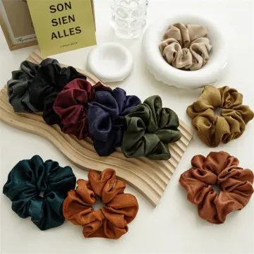 Buy GIANT Pure Mulberry Silk Scrunchies Jumbo Oversize Pure Silk Online in  India  Etsy