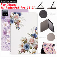 เคสเคสสำหรับ XiaoMi Pad6 Pro 11.2นิ้ว Mi Pad 6 Pro 2023หนัง PU Casing Tablet เคสกันกระแทก