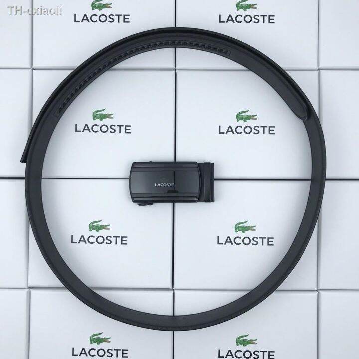 เข็มขัด-lacoste-เข็มขัดผู้ชาย-เข็มขัดหัวเข็มขัดอัตโนมัติ-เข็มขัดหนัง-เข็มขัดธุรกิจ-แฟชั่นสบาย-ๆ-กล่องของขวัญ-gift