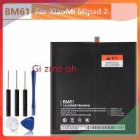 แบตเตอรี่สำหรับ XiaoMi Pad 2 2015716 BM61 Xiao Mi Original BM61ของแท้เปลี่ยนแบตเตอรี่6010MAh ฟรีเครื่องมือ