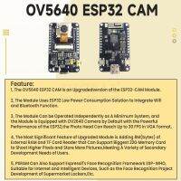 ใหม่ OV5640 ESP32 CAM Camera Module Kit WiFi Bluetooth Development Board ออโต้โฟกัส 66 120 160 องศาโมดูลกล้องพร้อม TF TFT