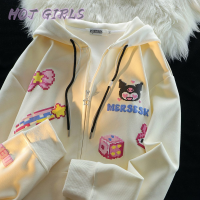 Hot Girls เสื้อฮู้ด เสื้อแขนยาวอบอุ่น หลวมและสบาย ทันสมัย คลาสสิค ทันสมัย แฟชั่น WWY2391CJ4 41Z231011