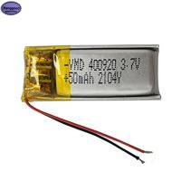 ใหม่/2023บาง3.7V 50MAh 400920 040920 Lipo เซลล์แบตเตอรี่ลิเธียมไอออนลิเทียมชาร์จใหม่ได้โพลีเมอร์สำหรับจีพีเอส MP4บลูทูธของเล่น MP5