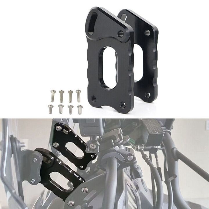 motorcycle-windshield-riser-adapter-adjustable-windscreen-mount-bracket-parts-for-kawasaki-klr650-2022-2023-klr-650