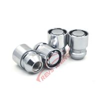 M12x1.5 4Lock Nuts + 2Keys Anti Theft Safety High Strength Steel Car Alloy Wheel Rim Lock Locking Lug Nuts