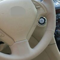 Car Steering Wheel Cover Hand-Stitched Beige Artificial Leather For Infiniti G25 G35 G37 QX50 EX25 EX35 EX37 2008-2013