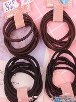 Japans DAISO big creation elastic hairdressing rubber band hair ring rope 2 3 6 into good quality head black brown