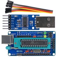 บอร์ดพัฒนา Atmega328p Diy แบบเปิดได้ Ch340โปรแกรมเมอร์เพื่อ Ttl Usb สำหรับ R3 Arduino Uno