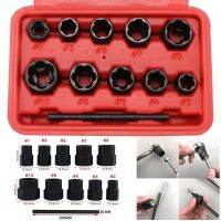 Damaged Nut Remover Locking 11pcs Hex Set Extraction Threading Removal