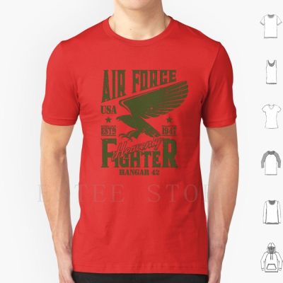 Air Force Heaven Fighter Od T Shirt Men Cotton Spitfire Ww2 Warthunder World Warplanes Flight Aircraft 100% Cotton
