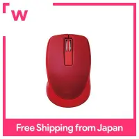 Elecom BlueLED Mouse TIPS AIR Wireless 3ปุ่มสีแดง M-TP10DBRD