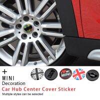 52mm Car Styling Wheel Center Cover Sticker Hub Cap For Mini Cooper S JCW One R55 R56 R60 R61 F54 F55 F56 F60 Clubman Countryman