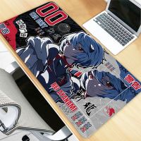 ✵ E-Evangelion Kawaii Mouse Pad Rubber Mat Mause Gaming Pc Mats Mousepad Gamer Keyboard Large Laptop Pads Accessories Non-slip Xxl