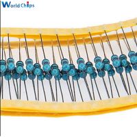 1 Pack 20 Kinds 400Pcs 1/4w Resistance 1 Metal Film Resistor Resistance Bag Assortment Kit Set Each Kinds 20PCS