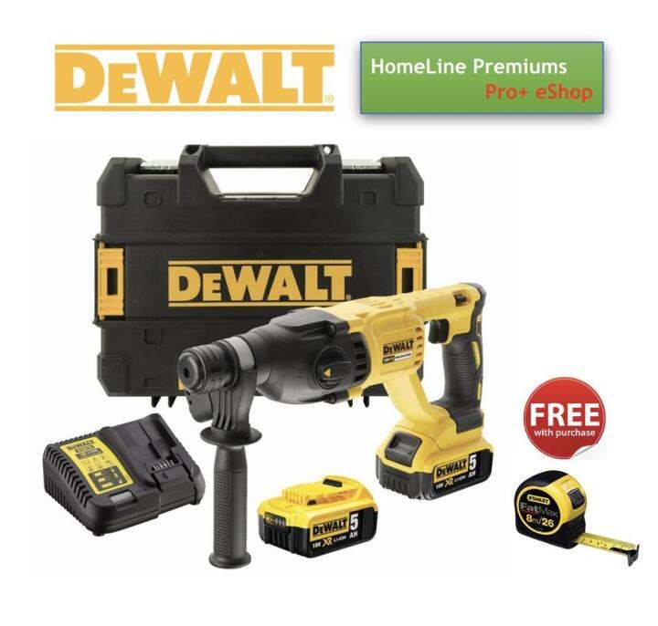 [DEAL] DEWALT DCH133P2 18V 5Ah XR BRUSHLESS 1” DHANDLE ROTARY HAMMER