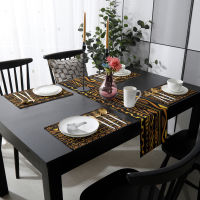 African Circle Geometric Figure Table Runner Luxury Set Wedding Table Decor Tablecloth Christmas Decoration for Home