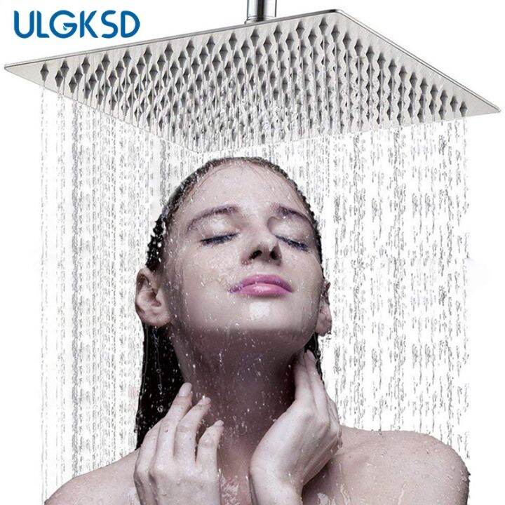 Abram8 Wholesale And Retail 40cm X Rainfall Shower Head 16 Inch Ceiling ...