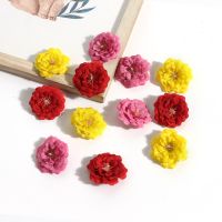 ▧ 10/20Pcs Artificial Flowers Mini Head Silk Fake Flowers For Home Decor Garden Party Wedding Decoration Craft Wreath Accessories