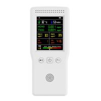 9 in 1 Air Quality Detector LCD Display PM2.5 PM10 HCHO TVOC CO CO2 AQI Temperature Humidity Air Quality Monitor