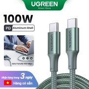 UGREEN 100W Cable USB C to Type C 480Mbps Tansfer Rate Fast Charging Cable