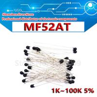 เทอร์มิสเตอร์ตัวต้านทานความร้อน100ชิ้น MF52 MF52AT บี3950 NTC 5% 1K 2K 3K 4.7K 5K 10K 20K 47K 50K 100K