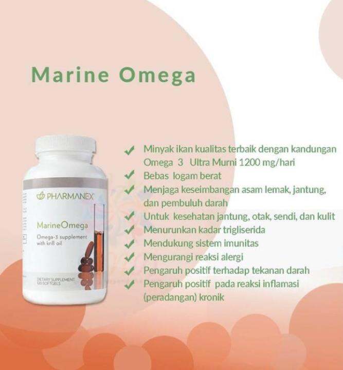 MARINE OMEGA 3 PLUS KRILL OIL Lazada Indonesia