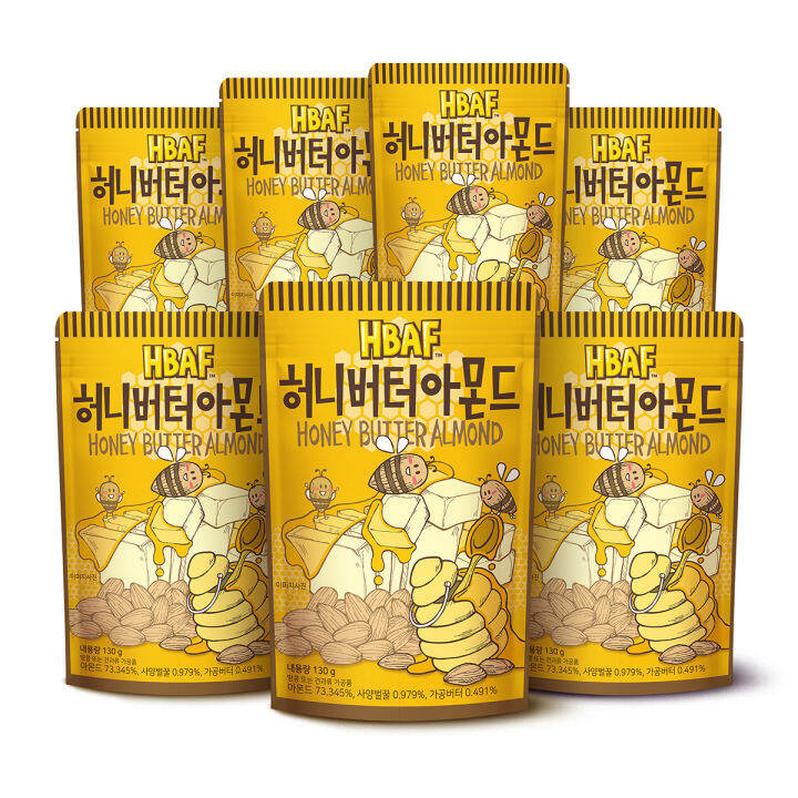 Tom`s Farm Korea Honey Butter Almond 210g | Lazada PH