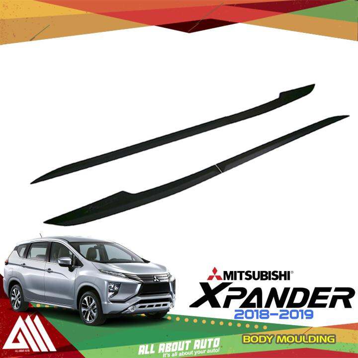 Mitsubishi Xpander 2018 Side Body Moulding (Matte Black) Lazada PH