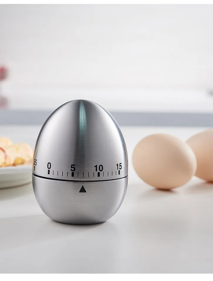 Mechanical Dial Cooking Kitchen Timer Alarm 60 Minutes Stainless Steel Kitchen  Cooking Tools Kitchen Egg Timer - China Cooking Timer, Egg Timer