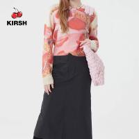 [KIRSH] CHERRY PRINT KNIT |22AW |