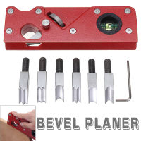 1Pc Beveling มุมโกนหนวดกบตัดขอบตัดเครื่องมืองานไม้ Chamfering Planers Set