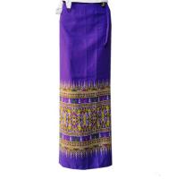 【CW】Dai Women Long Skirt Thailand Sarong Tube Southeast Asia Folk