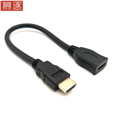 4K HD-compatible Cable Male to Female HD 2.0 HDTV-cable Extender Adapter Cable 0.3M 0.5m for PC PS3 PS4 PC TV Laptop Project