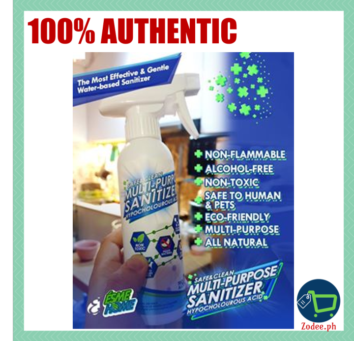 ESME Safe & Clean Multipurpose Sanitizer Spray (250ml) Lazada PH