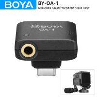 BOYA OA-1 Mini Microphone Audio Adapter Type-C Port Charging Data Transmission for OSMO™ Action I Supports 3.5mm TRS Microphone