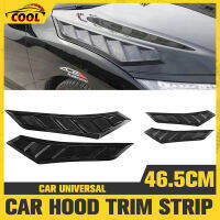 【เหมาะกับรถทุกคัน】2ชิ้น Universal Car Auto Bonnet Hood ABS Vent Cover รถยนต์ด้านหน้า Hood Vent ยาง Hood ตกแต่งสำหรับ Honda Toyota Nissan