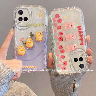 เคสโทรศัพท์ VIVO T1x Y33T Y21T Y21A Y33s Y21s Y21 Y20 Y20s Y20sG Y20i Y12A Y12s เคส Phone Case VIVO Y31 Y51A Y51 Y53s Y50 Y30 Y30i Y19 Y17 Y15 Y12 มีสีตุ๊กตา Y51A น่ารักเคสการ์ตูนมาการองซิลิโคนนิ่มกันกระแทก2023