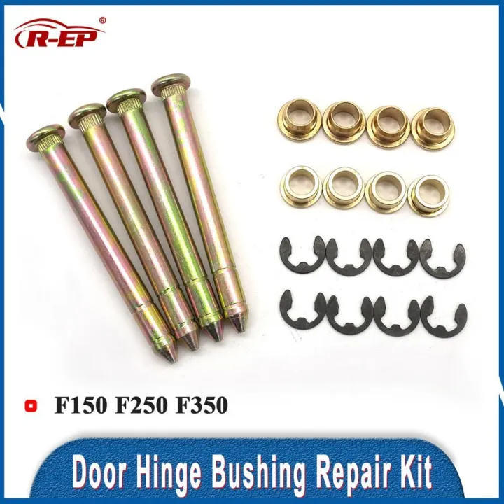 Door Hinge Bushing Repair Kit Fit for Ford F150 F250 F350 with Auto