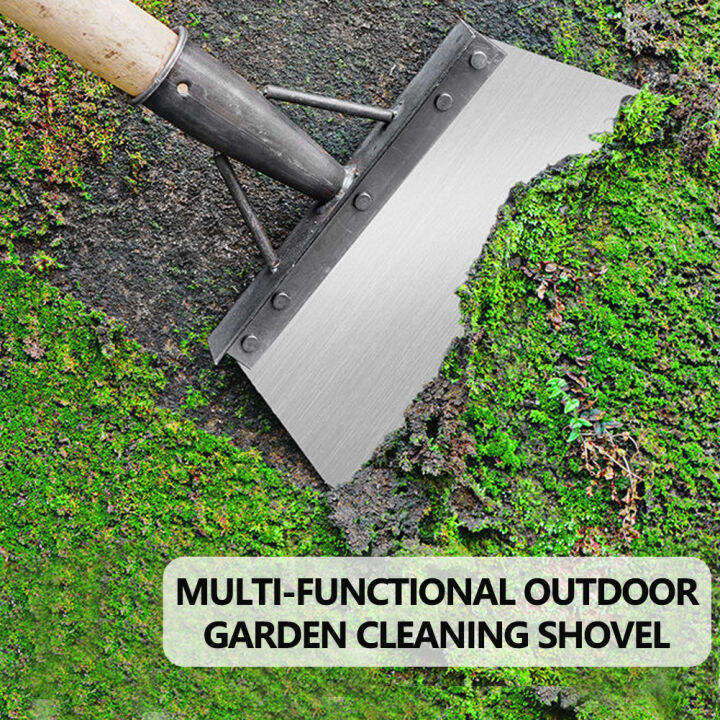 all-steel-thickened-multi-functional-useful-convenient-farm-weeding-hand-tools-outdoor-ergonomic-wear-resistant-sharp-lawn-planting-garden-flat-cleaning-shovel